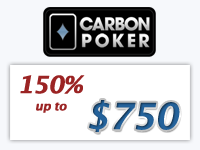 Carbon Poker Signup Bonus