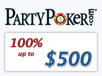 Party Poker Signup Bonus